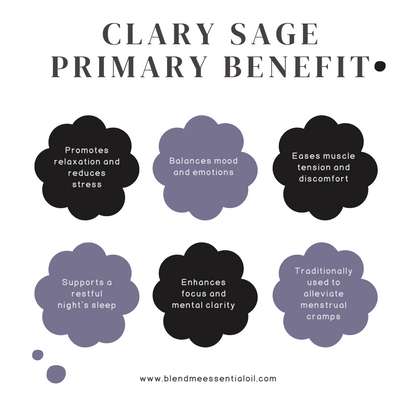 Clary Sage Essential Oil 10ml (undiluted) 快乐鼠尾草精油