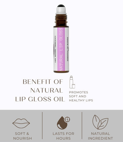 Lip Gloss Essential Oil Roller Blends 10ml (Pre-diluted)