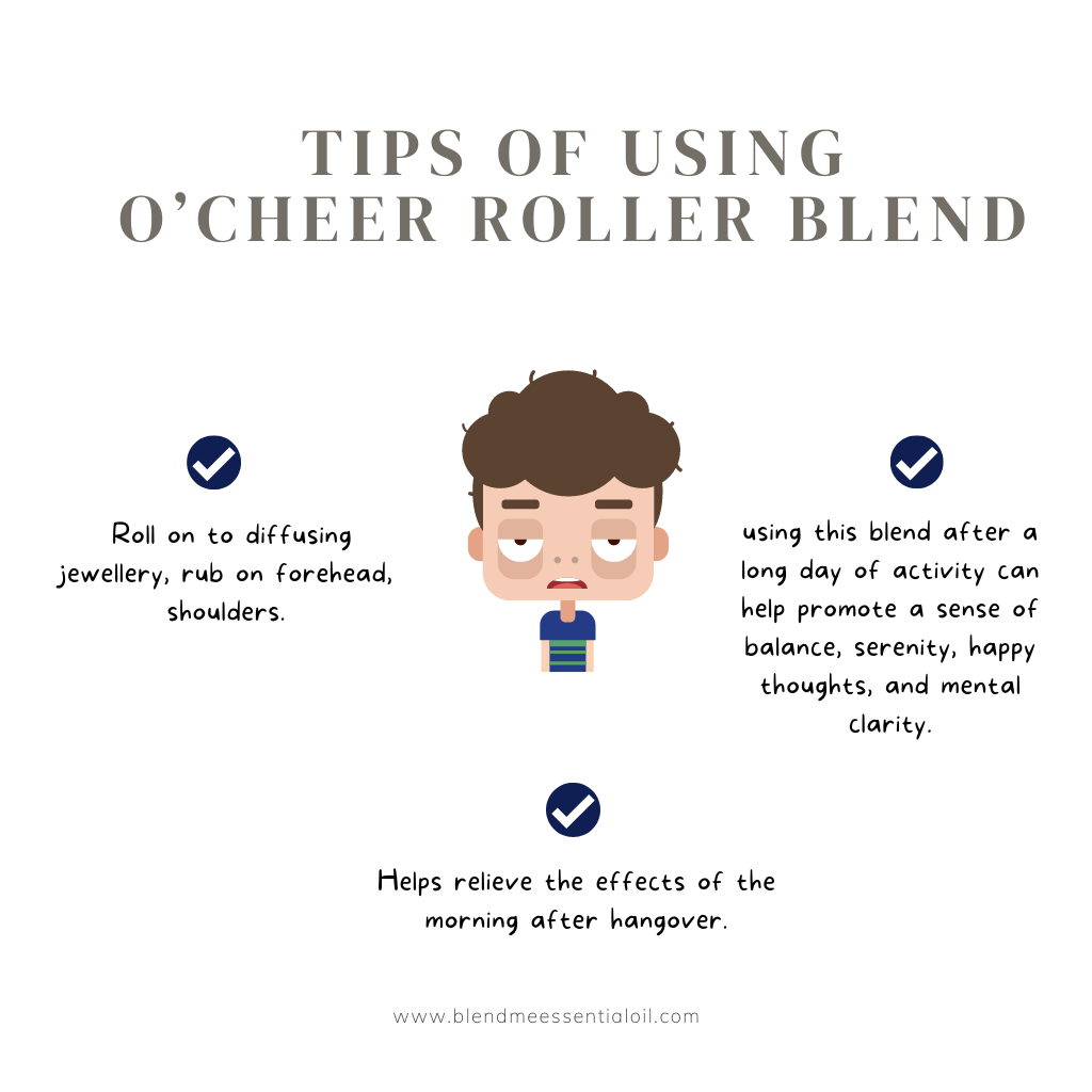 O'Cheer Essential Oil Roller Blend 10ml