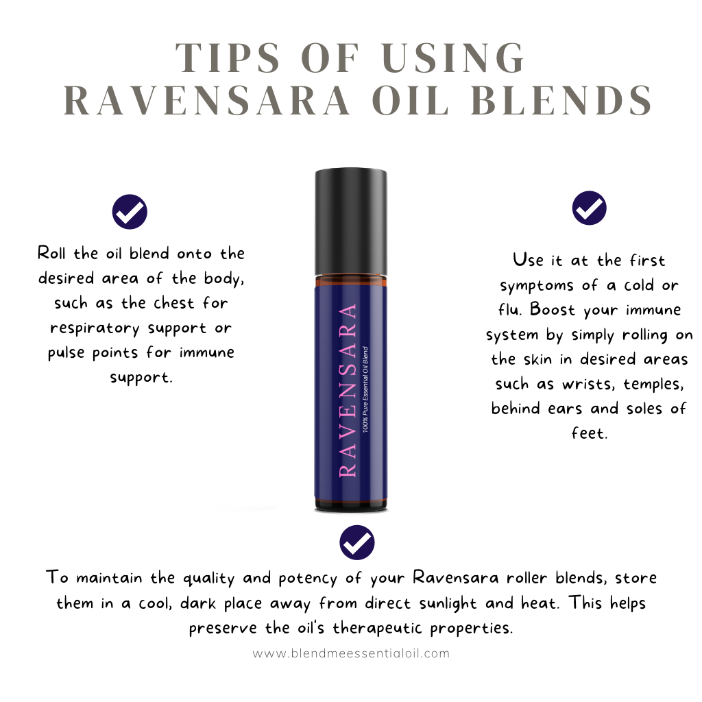 Ravensara Essential Oil Roller Blends 10ml