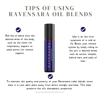 Ravensara Essential Oil Roller Blends 10ml