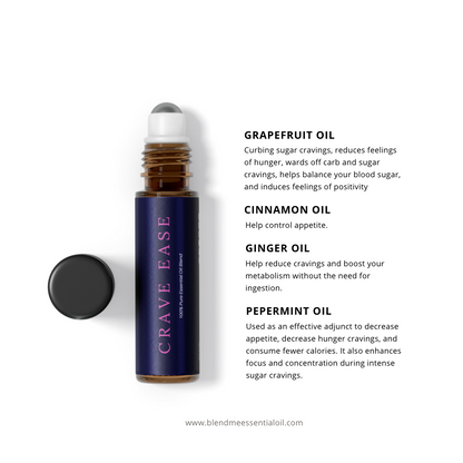 Crave Ease Essential Oil Roller Blend 10ml